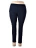 Signature Solid Blue Active Pants Size 18 - photo 1