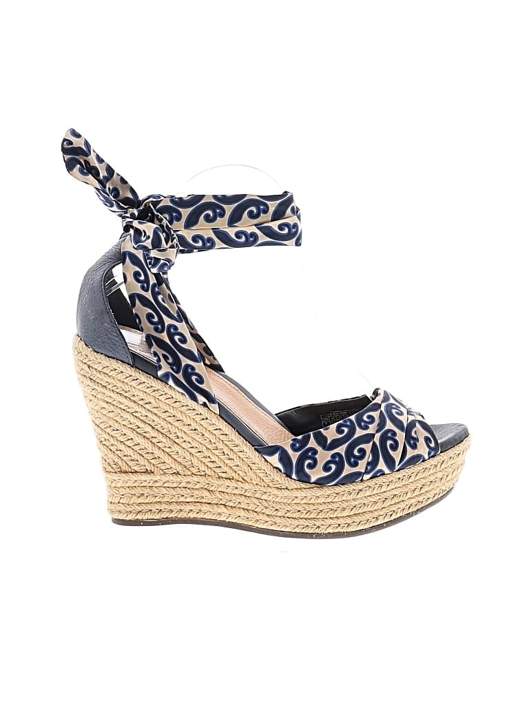 Pre-owned Ugg Wedges In Blue