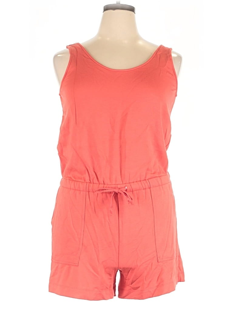 Pre-owned Lou & Grey Romper In Orange