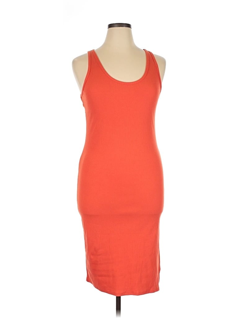 Pre-owned Wild Fable Cocktail Dress In Orange