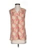 Violet & Claire 100% Polyester Orange Sleeveless Blouse Size S - photo 1