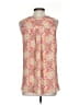 Violet & Claire 100% Polyester Orange Sleeveless Blouse Size S - photo 2