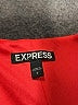 Express 100% Polyester Solid Red Cocktail Dress Size 2 - photo 6