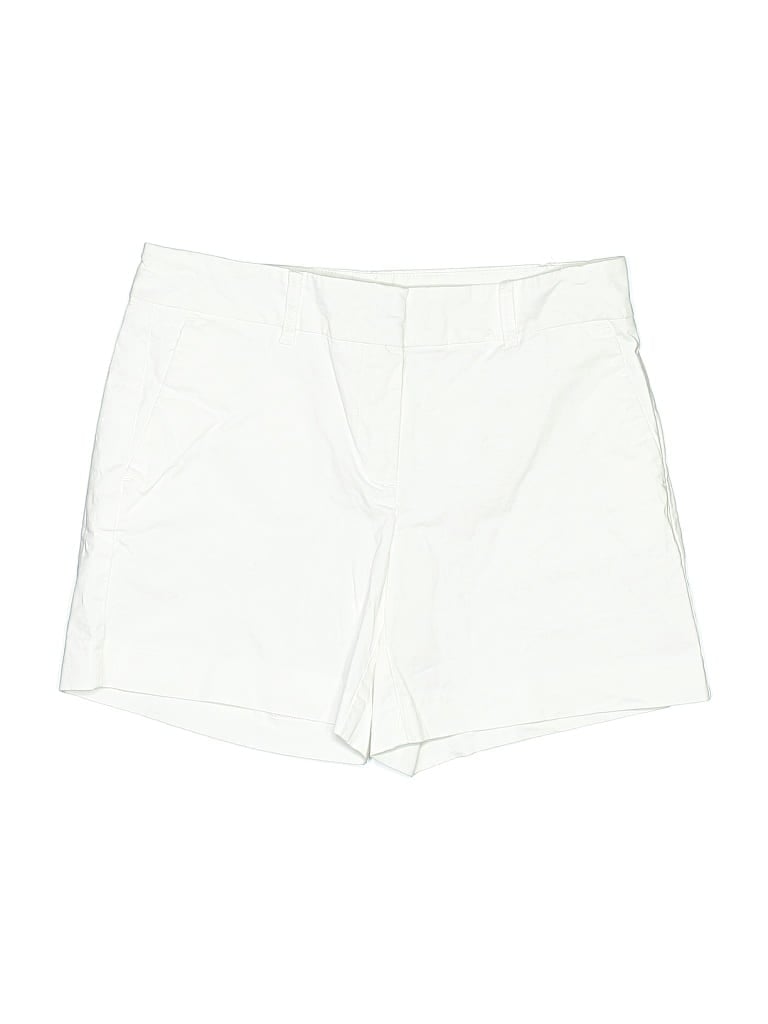 Pre-owned Ann Taylor Factory Shorts In White