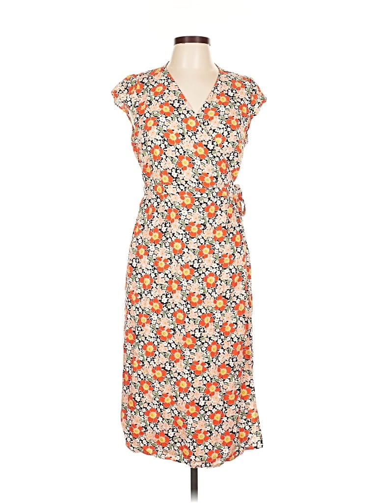 Pre-owned J.crew Mercantile Casual Dress In Orange