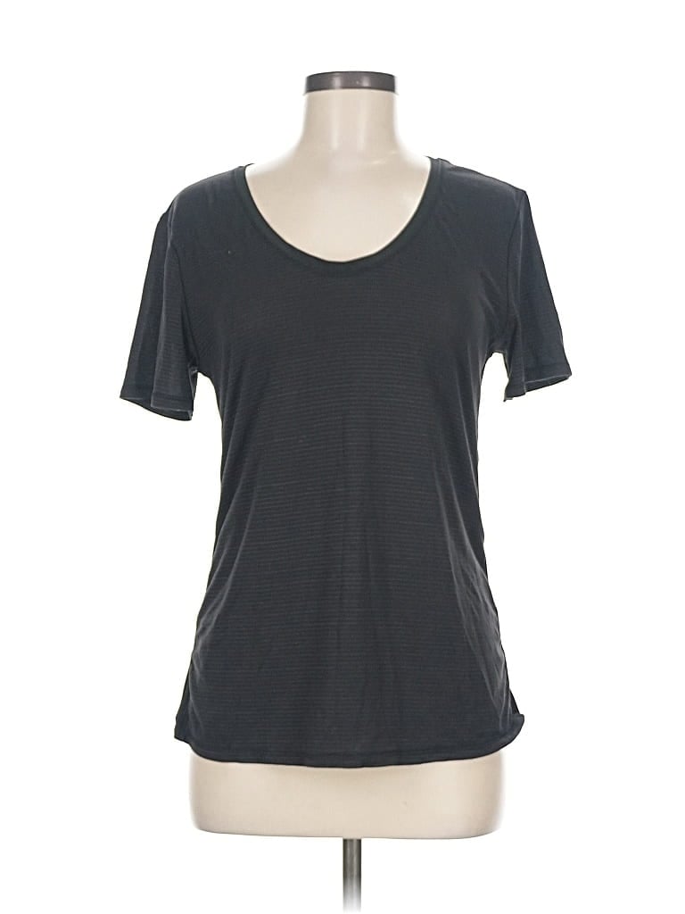 Pre-owned Lululemon Athletica Active T-shirt In Black