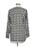 Assorted Brands Silver Long Sleeve Blouse Size M - photo 2