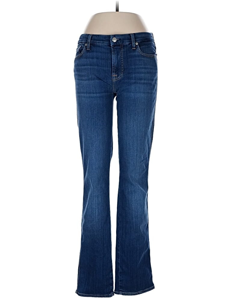 Pre-owned 7 For All Mankind Jeans In Blue