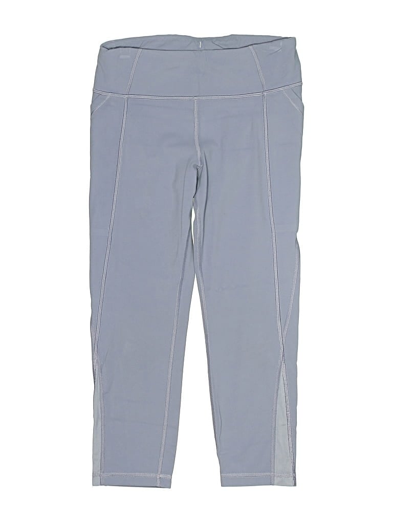 Pre-owned Athleta Girl Kids' Active Pants In Blue