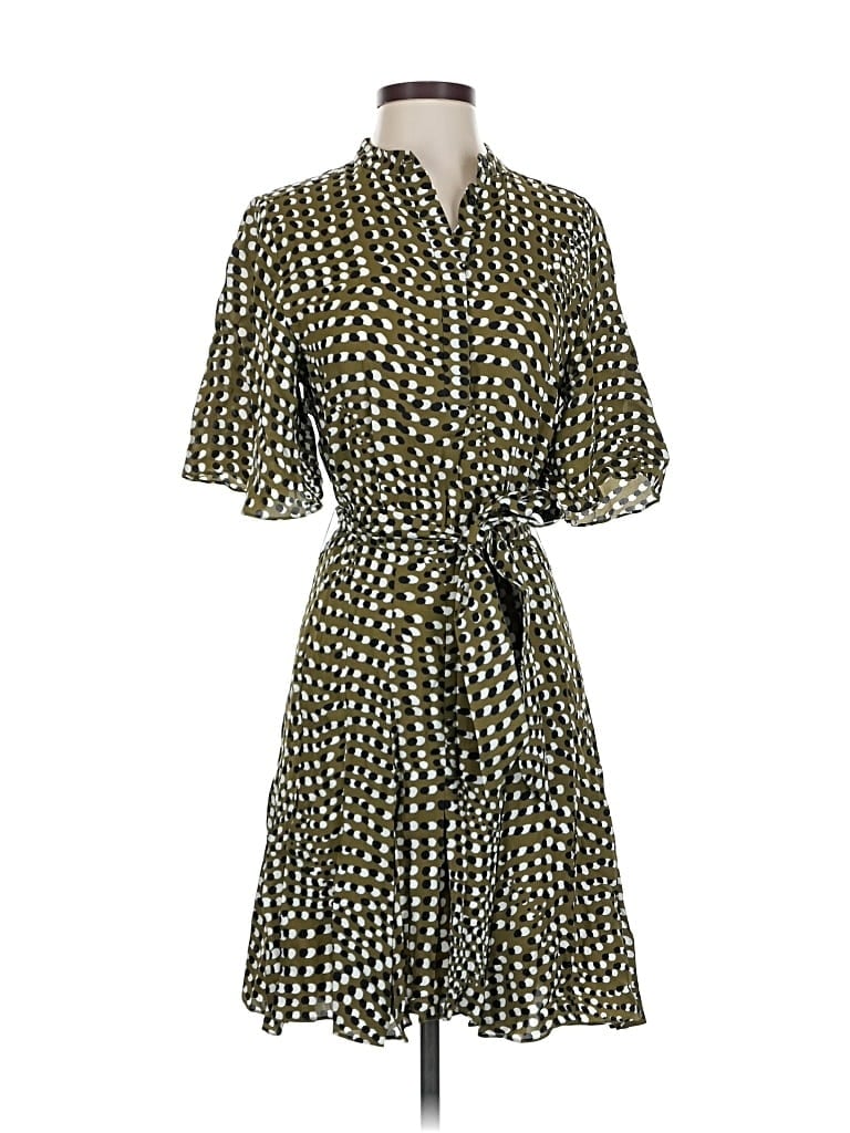 Pre-owned Reiss Casual Dress In Green