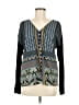 Hale Bob 100% Polyester Black Long Sleeve Blouse Size M - photo 1