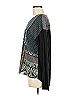 Hale Bob 100% Polyester Black Long Sleeve Blouse Size M - photo 5