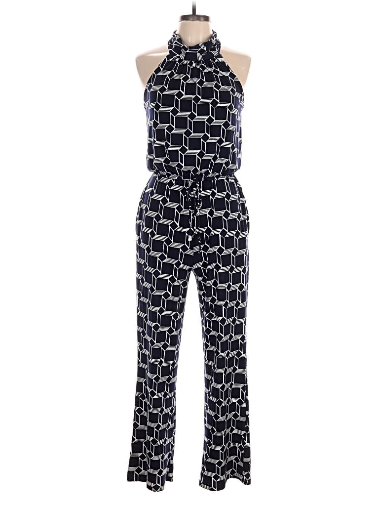 Pre-owned En Focus Studio Jumpsuit In Blue