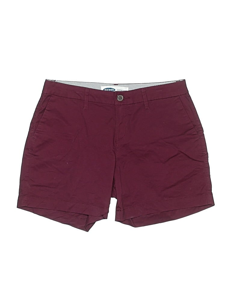 Pre-owned Old Navy Shorts In Burgundy
