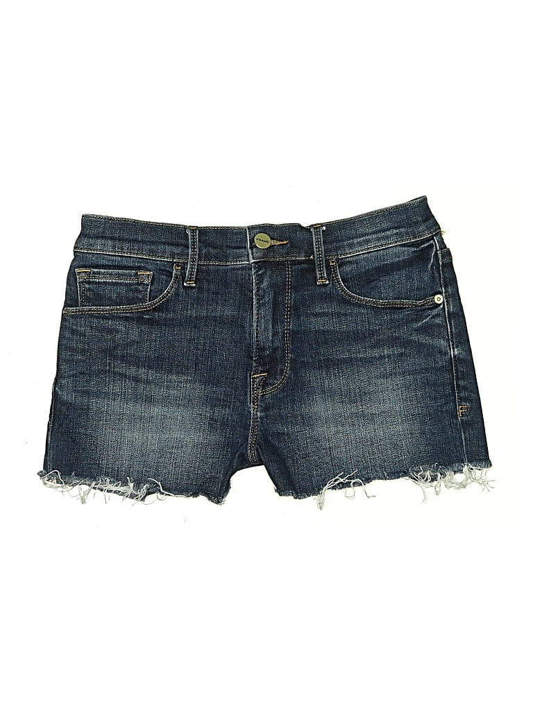 Pre-owned Frame Denim Shorts In Blue