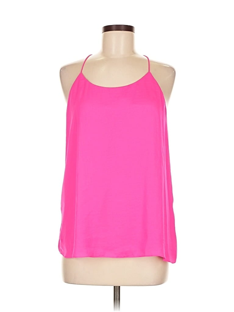 Pre-owned Naked Zebra Sleeveless Blouse In Pink