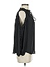 Cooper & Ella 100% Polyester Black 3/4 Sleeve Blouse Size M - photo 4