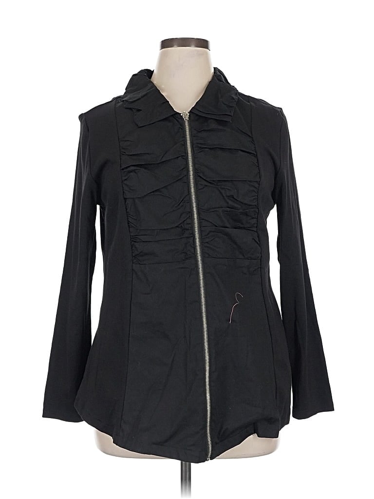 Pre-owned Soft Surroundings Jacket In Black