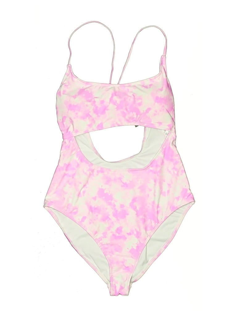 California Waves One Piece Swimsuit In Pink