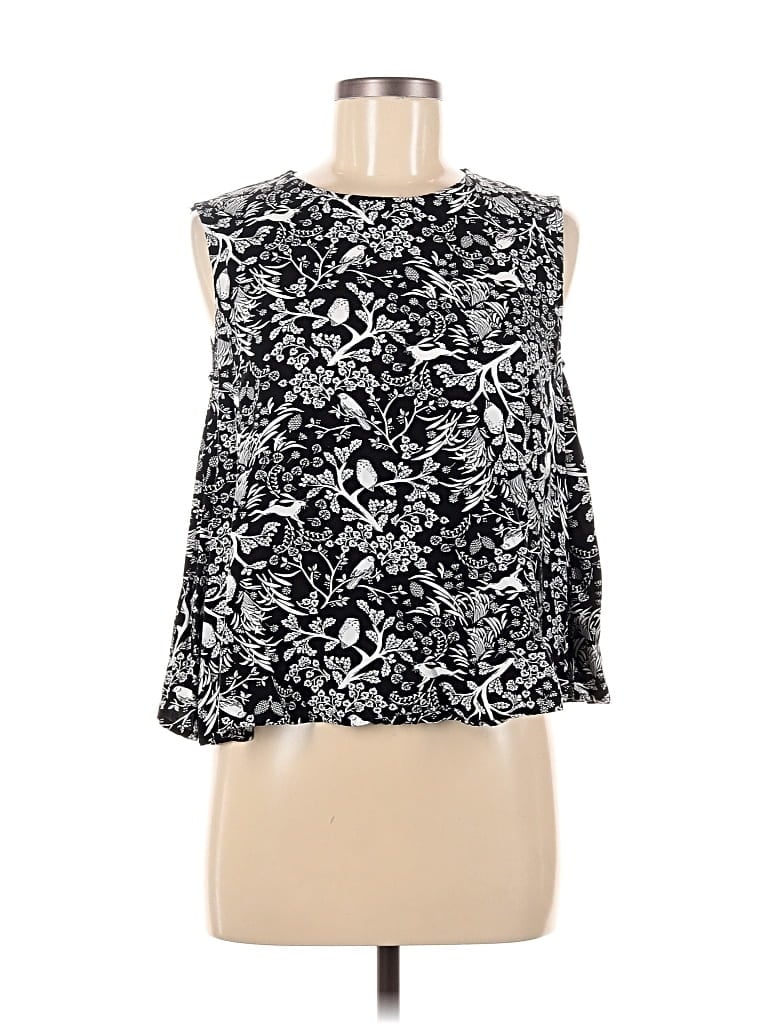 Pre-owned Old Navy Sleeveless Blouse In Black