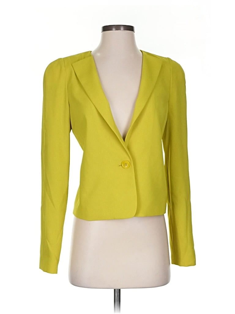 Click to view more detailed imagery on our partner's website Pre-owned Bcbgmaxazria Blazer Jacket In Yellow