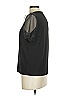 CeCe Black Short Sleeve Top Size S - photo 4