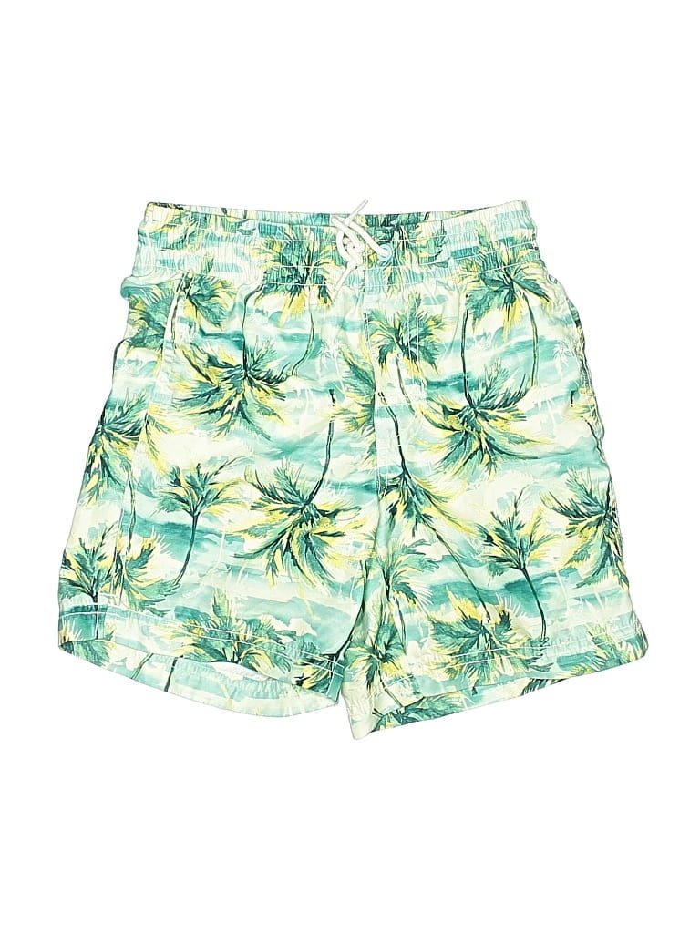 Pre-owned Old Navy Kids' Board Shorts In Green