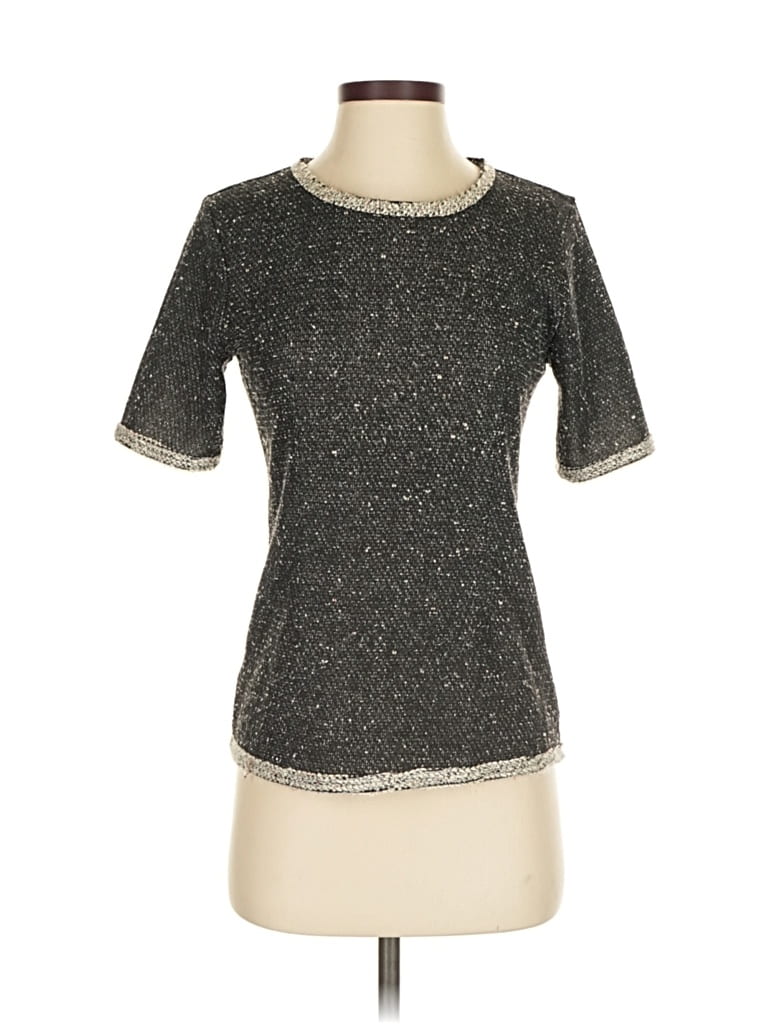 Pre-owned Cabi Short Sleeve T-shirt In Gray