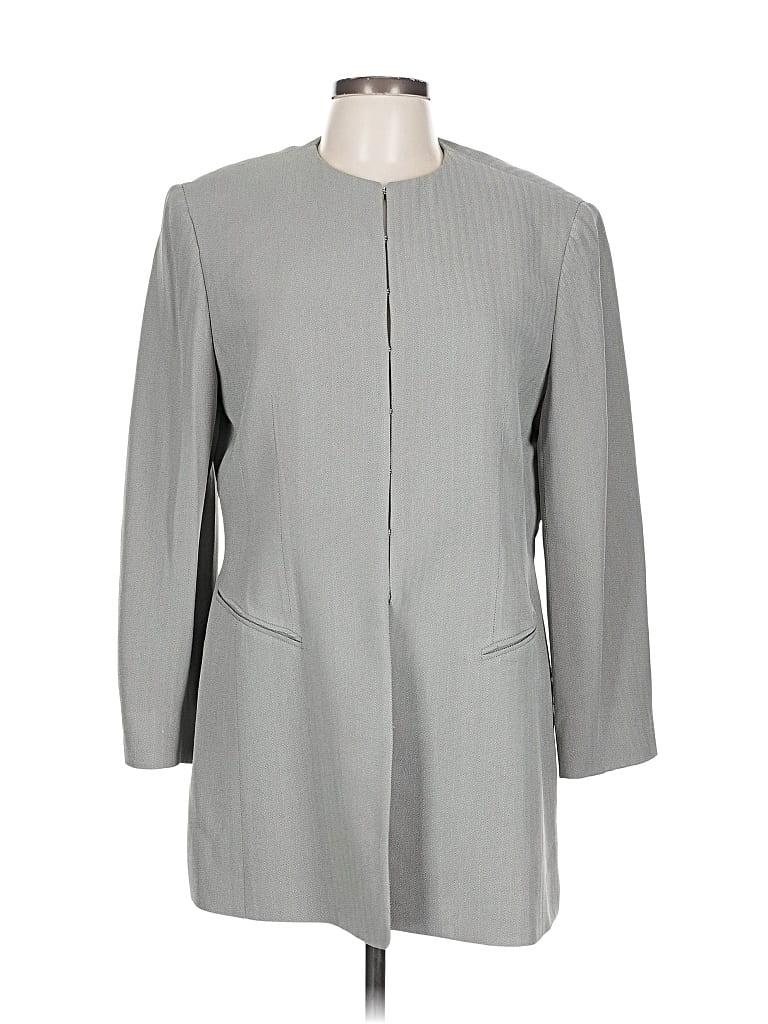 Pre-owned Emanuel Emanuel Ungaro Coat In Gray