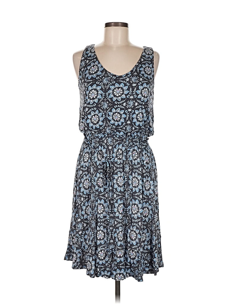 Pre-owned Ann Taylor Loft Casual Dress In Blue