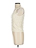 Unbranded 100% Polyester Ivory Sleeveless Top Size S - photo 5