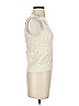 Unbranded 100% Polyester Ivory Sleeveless Top Size S - photo 4