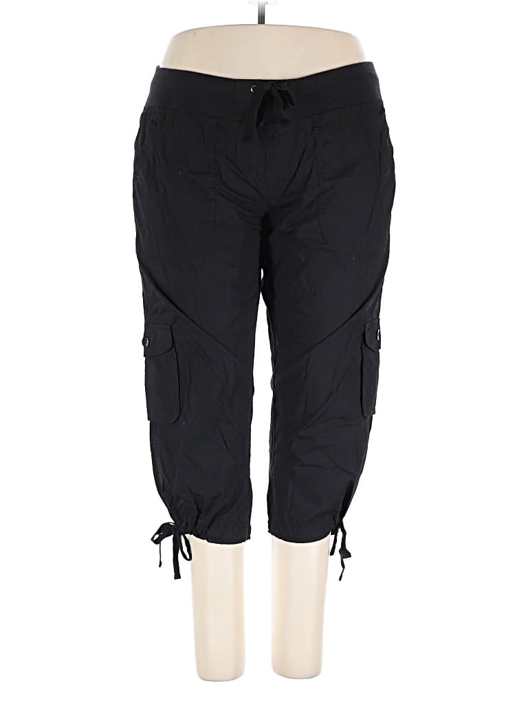 Pre-owned Calvin Klein Cargo Pants In Black