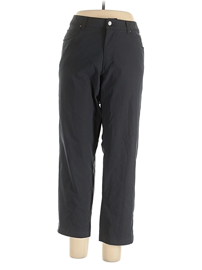Pre-owned Lululemon Athletica Active Pants In Black