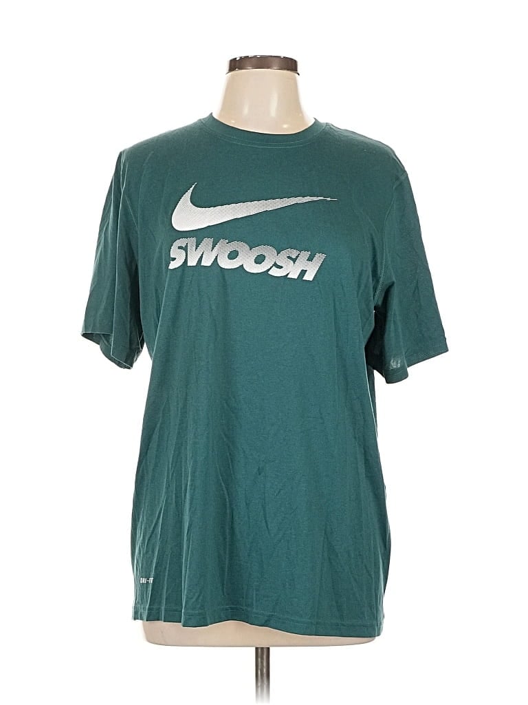 NIKE Pre-owned Short Sleeve T-shirt In Blue