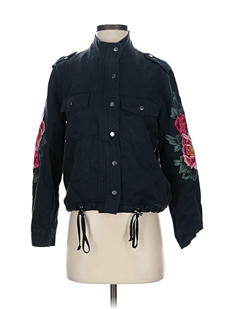 Pre-owned Rails Kimono In Black