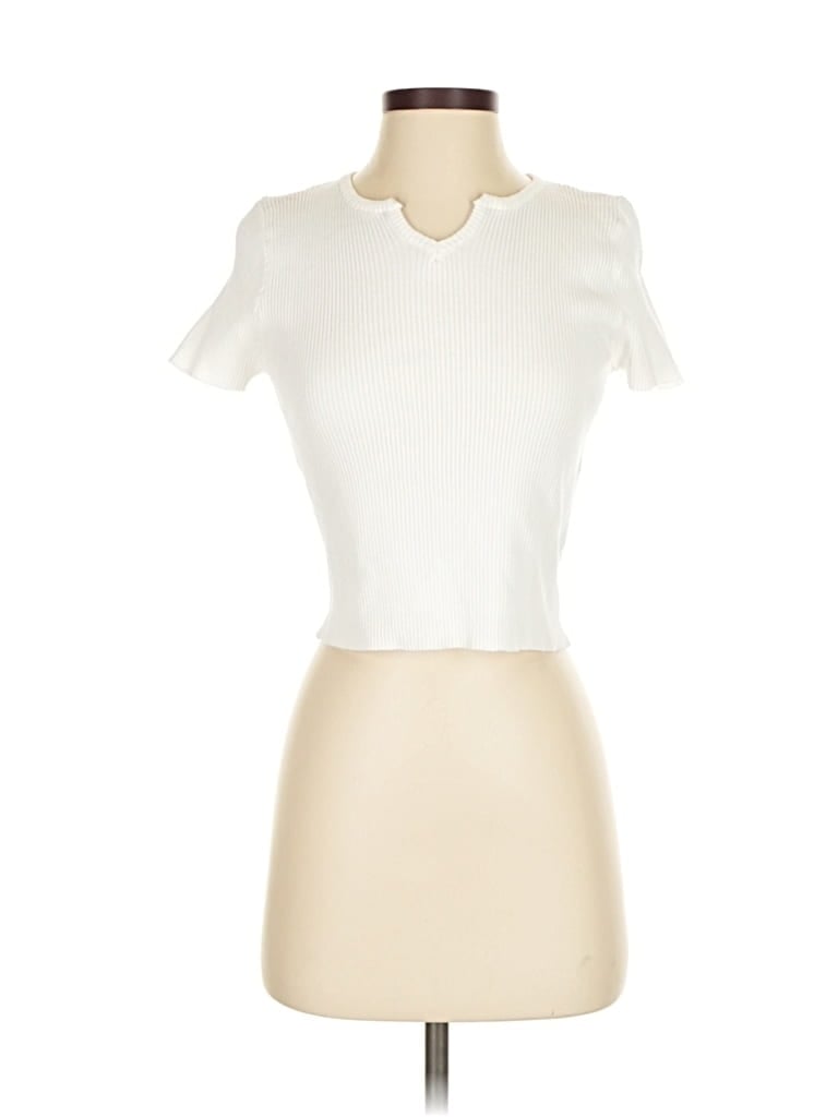 Pre-owned Unbranded Cardigan Sweater In White