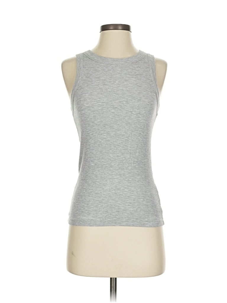 Pre-owned Zenana Active Tank Top In Gray