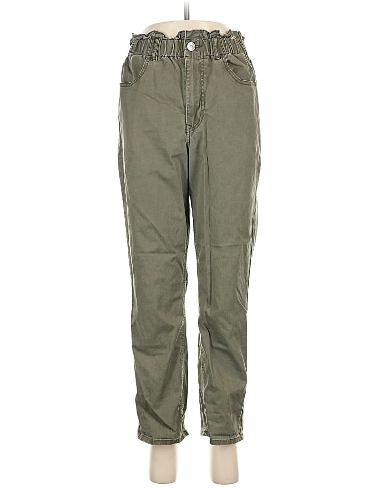 Pre-owned Express Cargo Pants In Green