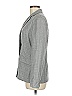 Evan Picone 100% Polyester Houndstooth Gray Blazer Size 8 - photo 5