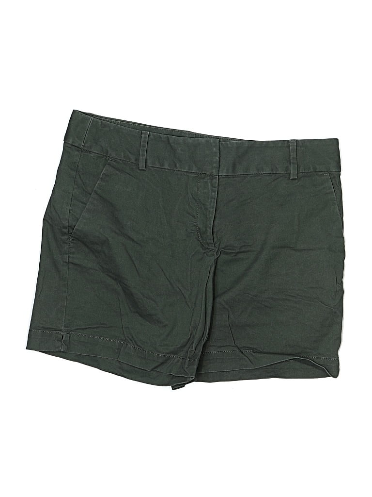 Pre-owned Ann Taylor Loft Khaki Shorts In Green