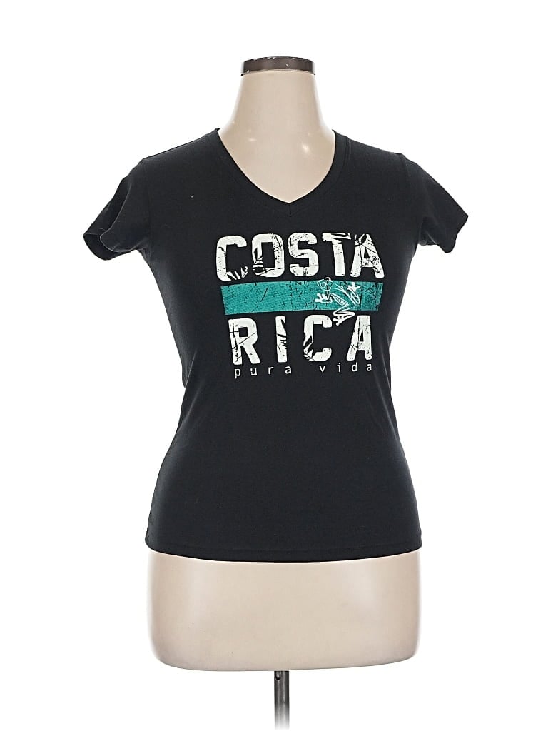 Pre-owned Assorted Brands Short Sleeve T-shirt In Blue