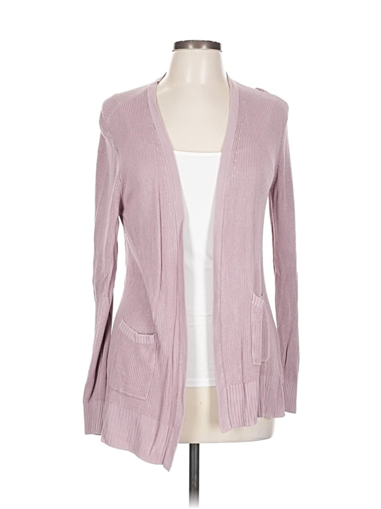Pre-owned Nine West Cardigan Sweater In Pink