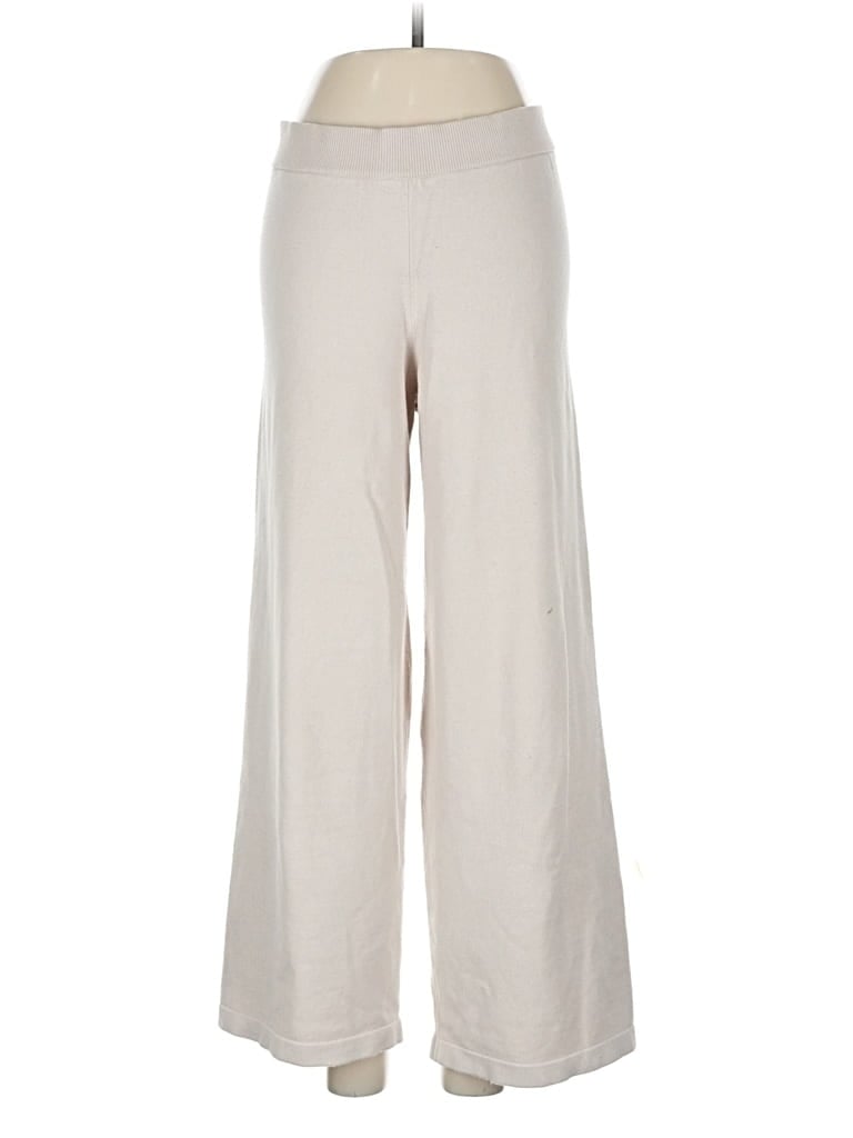 Pre-owned One Grey Day Los Angeles Casual Pants In White