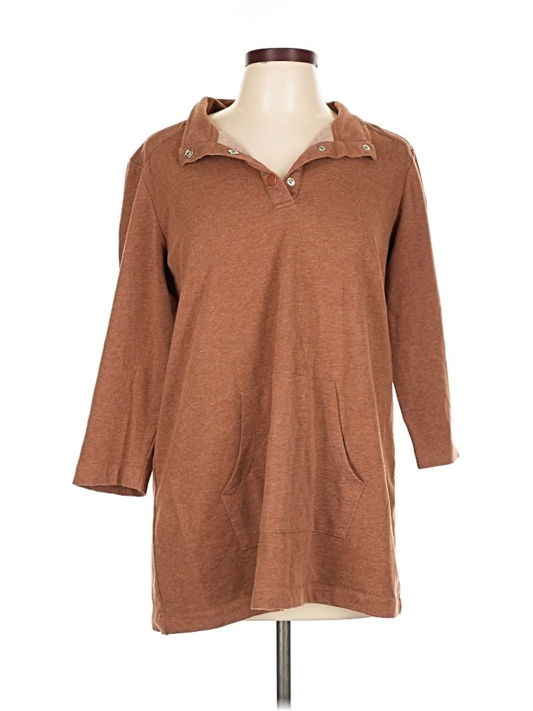 Pre-owned Christopher & Banks Casual Dress In Brown