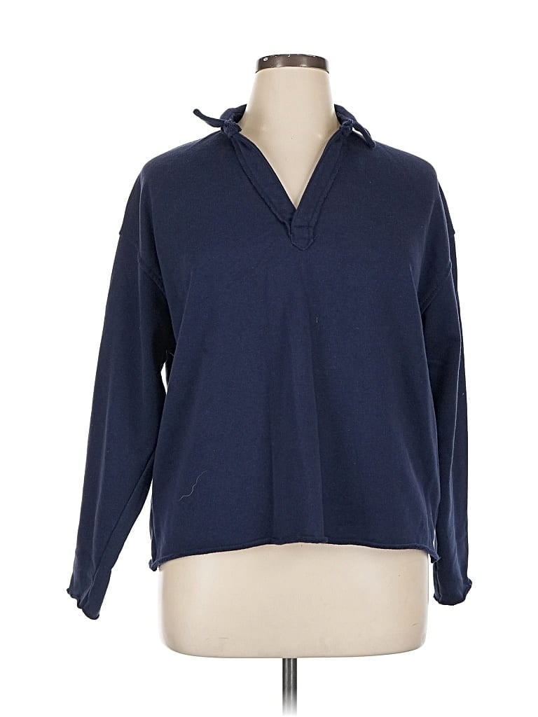 Pre-owned Unbranded Pullover Sweater In Blue