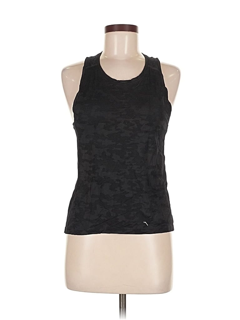 Pre-owned Lululemon Athletica Active Tank Top In Black