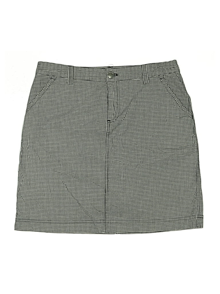 Pre-owned Christopher & Banks Casual Skirt In Gray