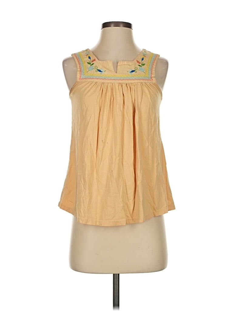 Pre-owned Wet Seal Sleeveless Blouse In Yellow