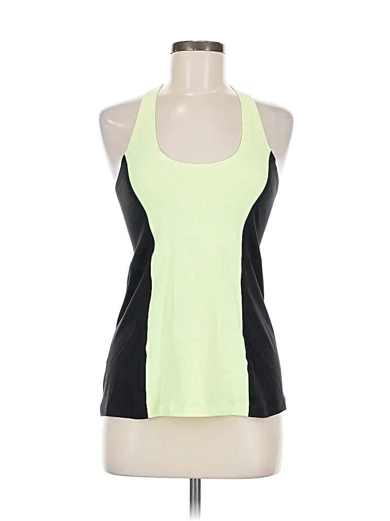 Pre-owned Lululemon Athletica Active Tank Top In Green